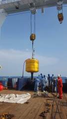 Mini-modular Cable Buoy on board Cable Retriever