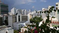 Bangkok - The Sukhumvit area around Soi 31, looking East
