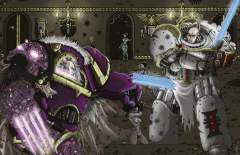 Slaanesh Terminator Lord Vs Grey Knight