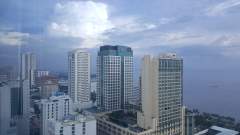 Manila Bay and some high rise buildings in Malate