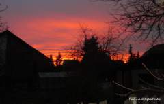 Pink sky at night - Shepherd's delight!