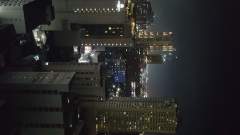 Tonight's view! Malate, the Manila Bay Yacht Club and onward to Pasay City