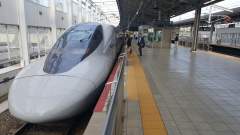 What a Beauty!! Super express on the Shinkansen at Kokura