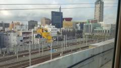 Passing Nishi Kokura JR station en-route to Hakata