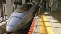 Sleek, beautiful and very fast! JR-500 Shinkansen Bullet Train