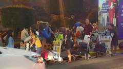 Queue for Taxis at NAIA (MNL) Terminal 2