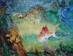 Underwater Scene with Tropical Fish