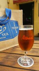 Albani Odense classic Danish beer - the groceries can wait!