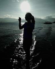 A day at the sea.