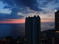 Sunset over Manila Bay
