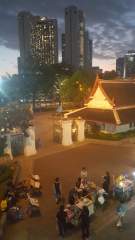 And here's the entrance to Benjasiri Park in Bangkok