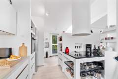 White Kitchen or Køkken - Fancy modern design luxurious Danish kitchen