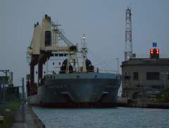 OSLO BULK 3 leaving Lock 7 on the Welland Canal