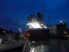 CSL WELLAND Night transit day one.