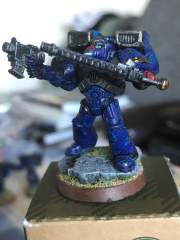Crimson Fists Assault Marine