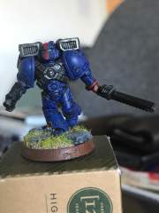 Crimson Fists Assault Marine