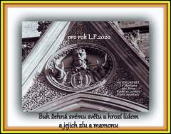 God blesses his world - Church of St. Ludmila - Prague Vinohrady