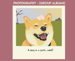 Graphic art design - Previously used as an Icon for the Photograpy (Group Albums) index page