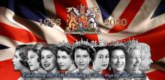 Queen Elizabeth II Birthday Banner