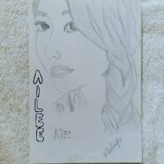 Ailee - Portrait in graphite