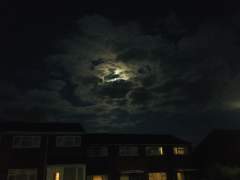 Covid-19 moon in lock-down mode