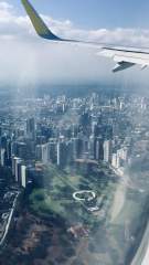 Take off view from Manila