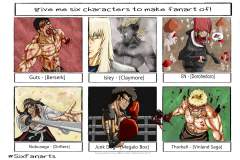 #SixFanartsChallenge