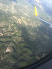 Top view nature and river  - Cebu Pacific Air