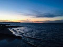 Late Sunset on the Solent