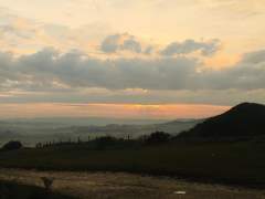 Receeding Storm Clouds