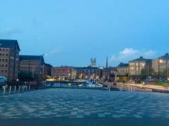 Gloucester Cathedral from the Docks