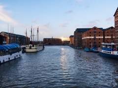 Gloucester & Sharpness Canal from Llanthony Road Lifting Bridge