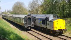 Class 37 Diesel 37714 on the Great Central Railway