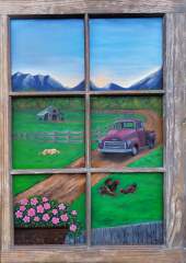 Sundown on the Farm