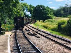 The Train now Departing…..