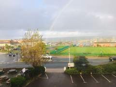 Rainbow over the Solent