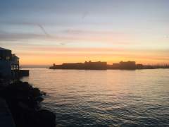 Portsmouth Harbour at Dusk