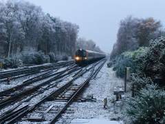 Class 444 Desiro in the Snow