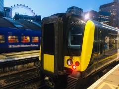 London Waterloo Station and the London Eye