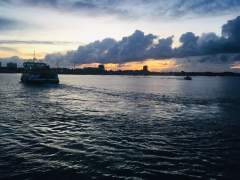 Portsmouth Harbour Sunset