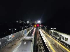 Aldershot Station by Night.
