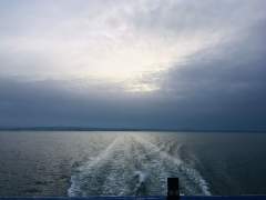 Running from the Sunset!