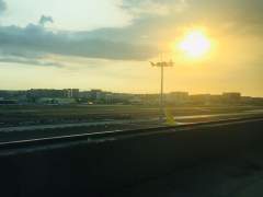 Ninoy Aquino International Airport Sunset