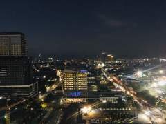 Cebu City by Night (Looking North).